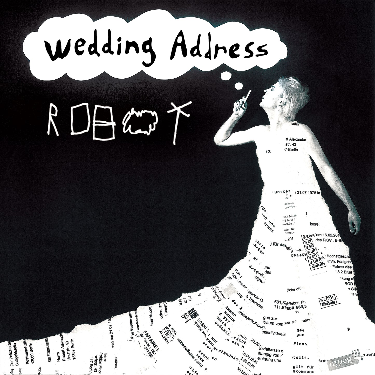 Robot - Wedding Address Vinyl LP - 2020 - Limited 300 copies on white vinyl